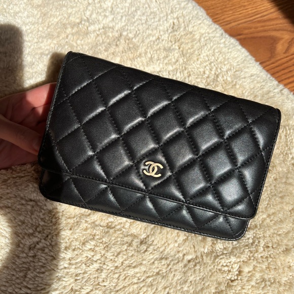 Chanel Black Quilted Crossbody Bag - Picture 1 of 14